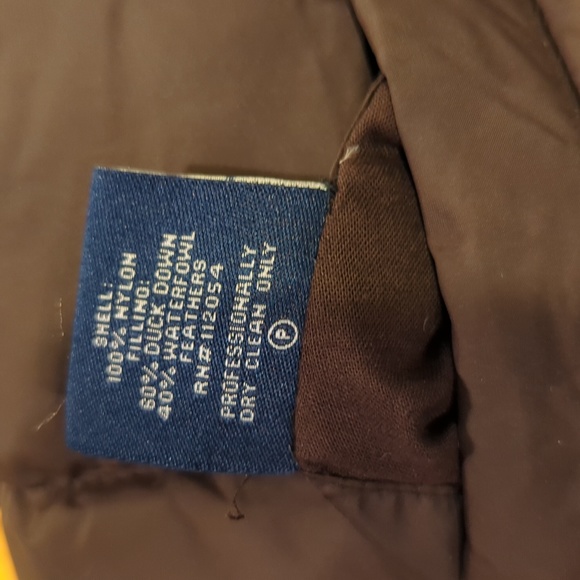 Le Tigre 80s Vintage Style Reversible Down/Feather filled Puffer Vest - Picture 12 of 12